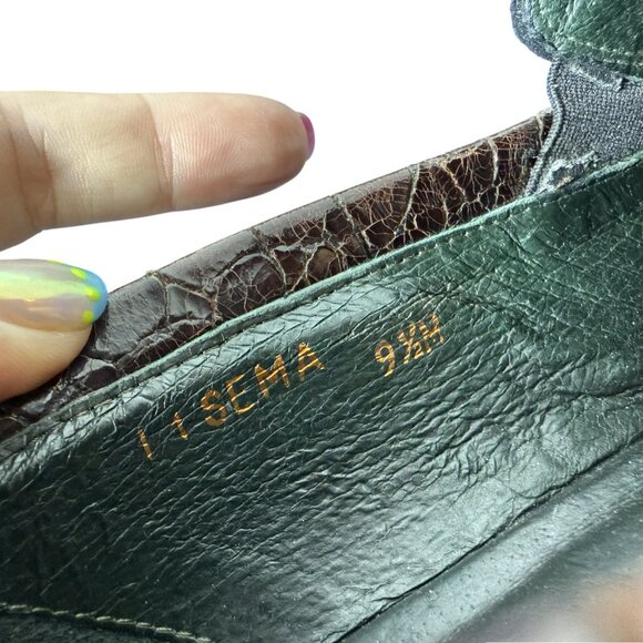 Donald J. Pliner “Sema” Loafer Wedges – EUC – Size 9.5 - Picture 9 of 9